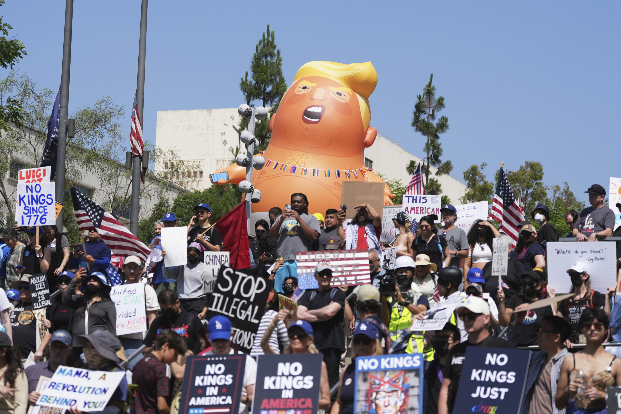 Trump warns US enemies during military parade address, as protests continue Featured Image